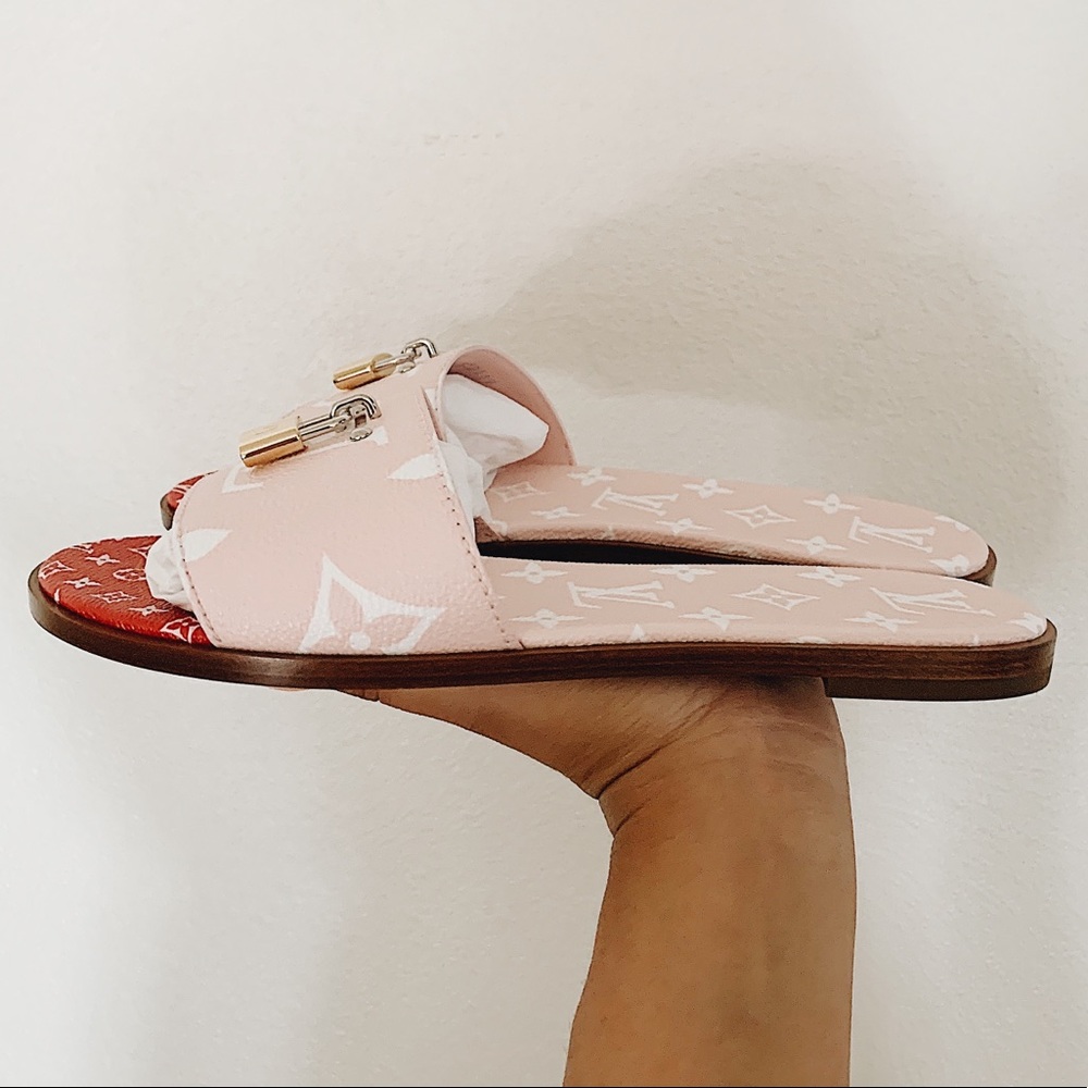 Louis Vuitton Lockit Flat Mule